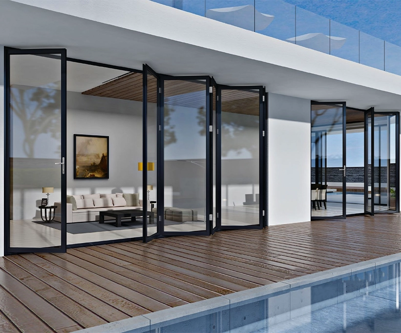 The Essence 96 Sleek Fusion Sliding Door